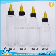 Kitchen use PET sauce bottle 250ml 300ml 500ml